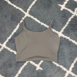 Workout crop tank